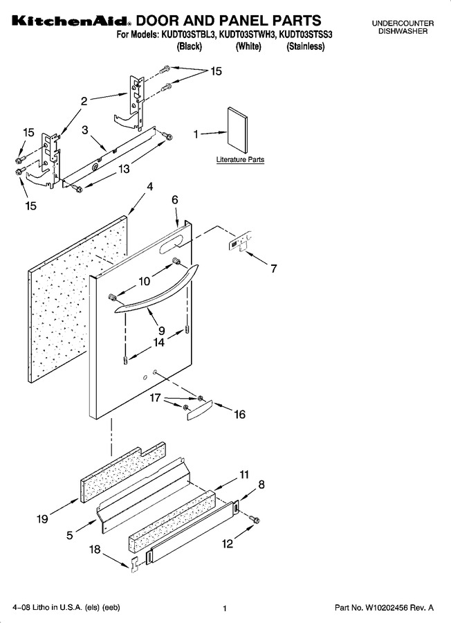 Diagram for KUDT03STBL3