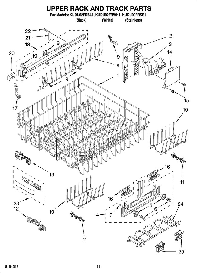 Diagram for KUDU02FRWH1