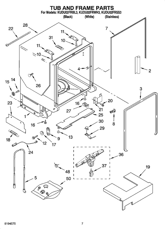 Diagram for KUDU02FRWH3