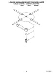 Diagram for 04 - Lower Washarm And Strainer Parts