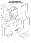 Diagram for 07 - Tub And Frame Parts