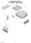 Diagram for 12 - Lower Rack Parts, Optional Parts (not Included)