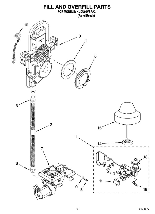 Diagram for KUDU02VSPA3