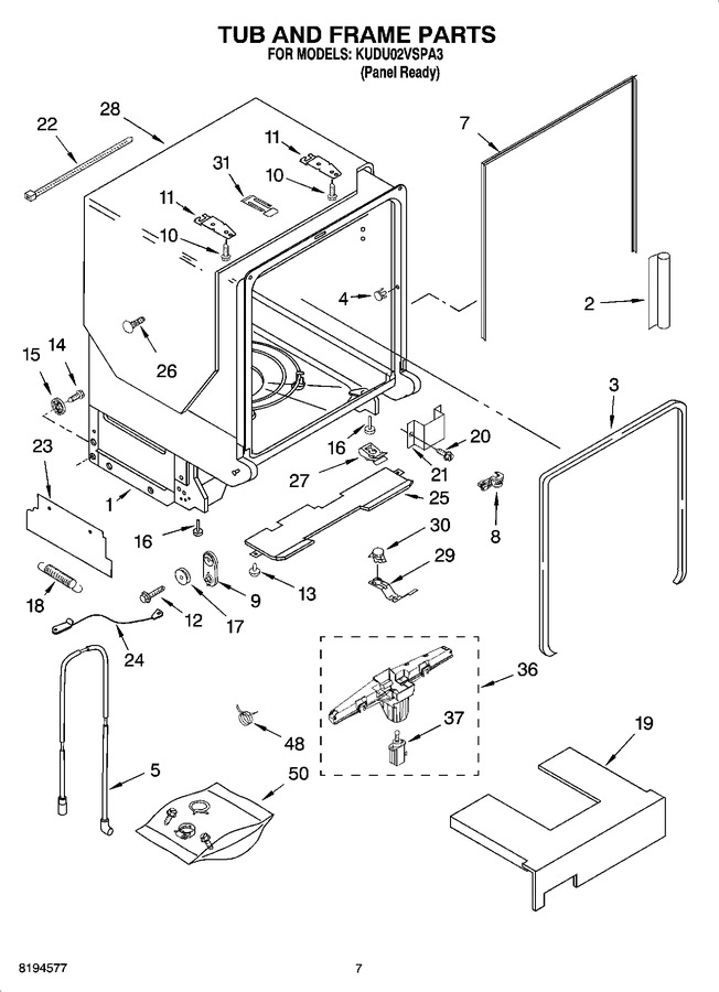 Diagram for KUDU02VSPA3