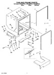 Diagram for 07 - Tub And Frame Parts