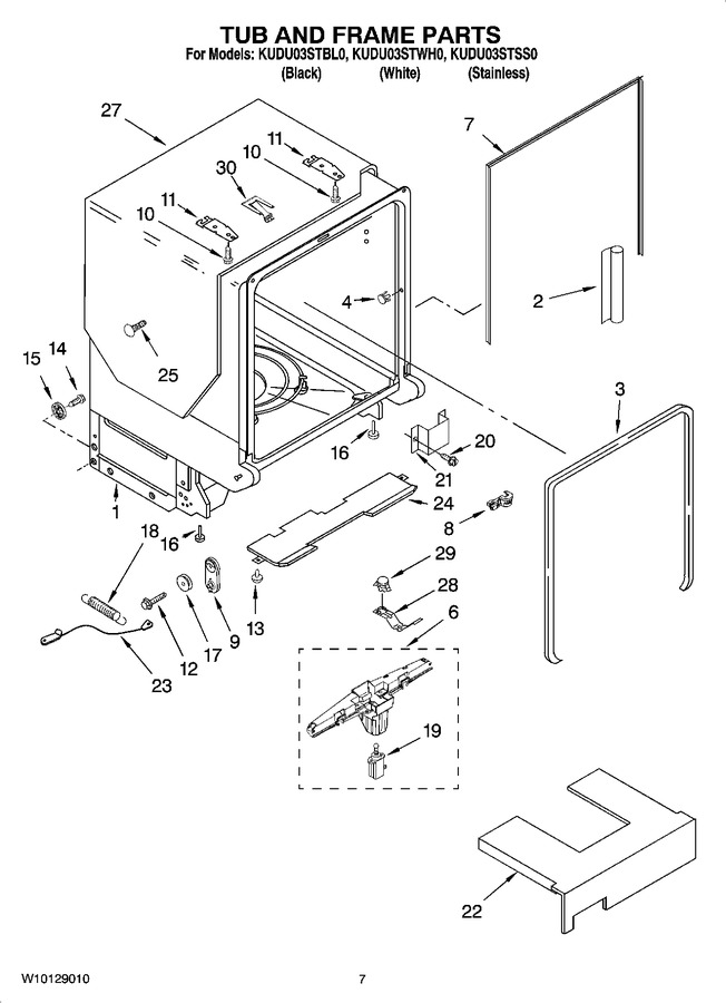 Diagram for KUDU03STBL0