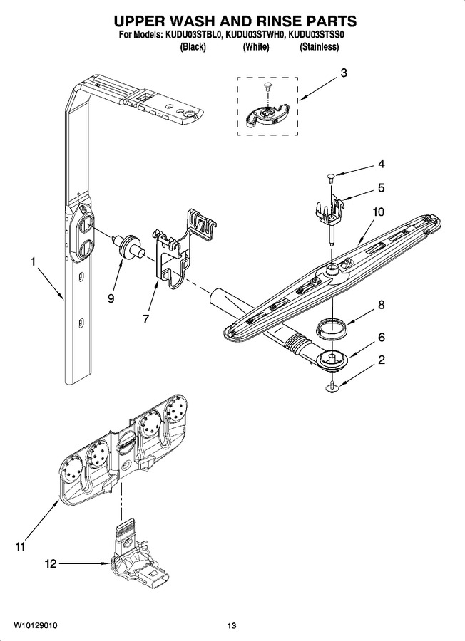 Diagram for KUDU03STWH0