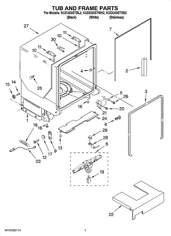 Diagram for KUDU03STWH2