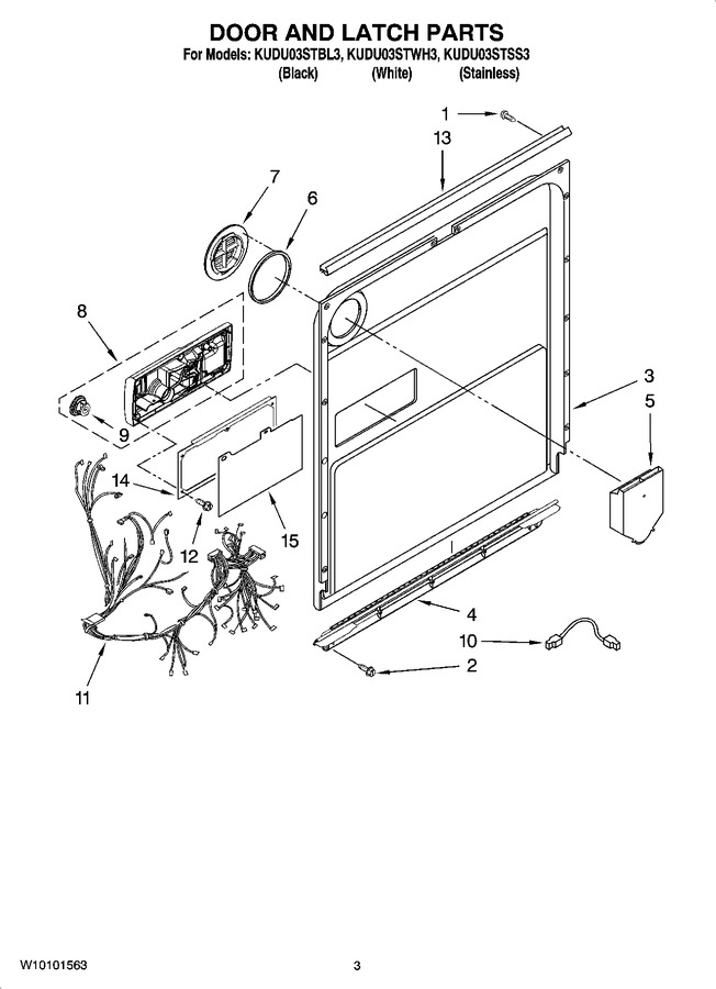 Diagram for KUDU03STBL3
