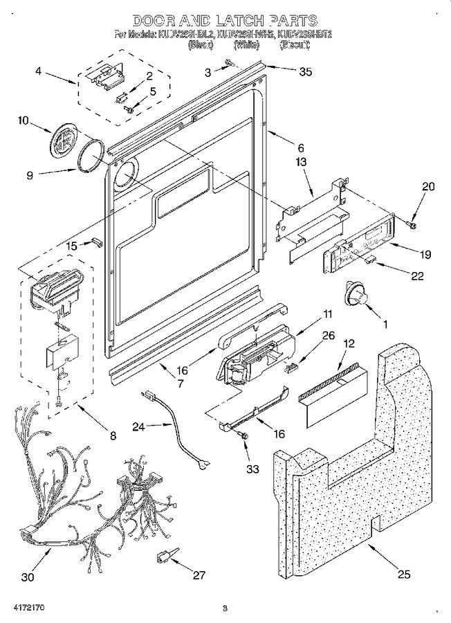 Diagram for KUDV25SHWH2