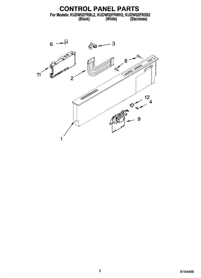 Diagram for KUDW02FRWH2