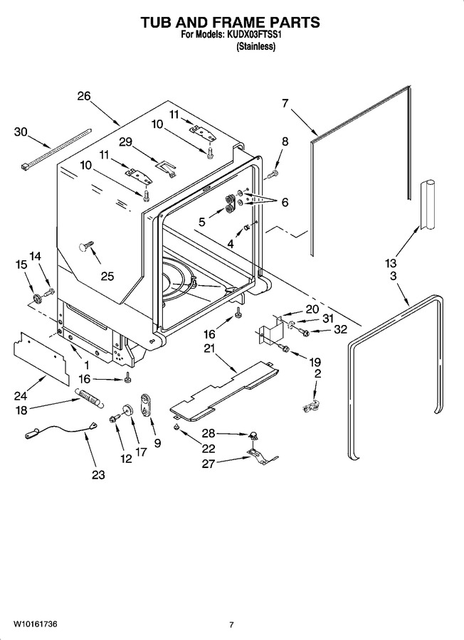 Diagram for KUDX03FTSS1