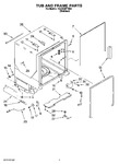 Diagram for 07 - Tub And Frame Parts