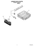 Diagram for 10 - Lower Rack Parts