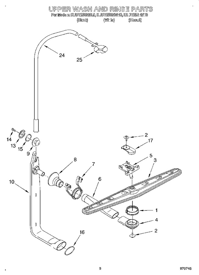 Diagram for KUDY25SHBL0