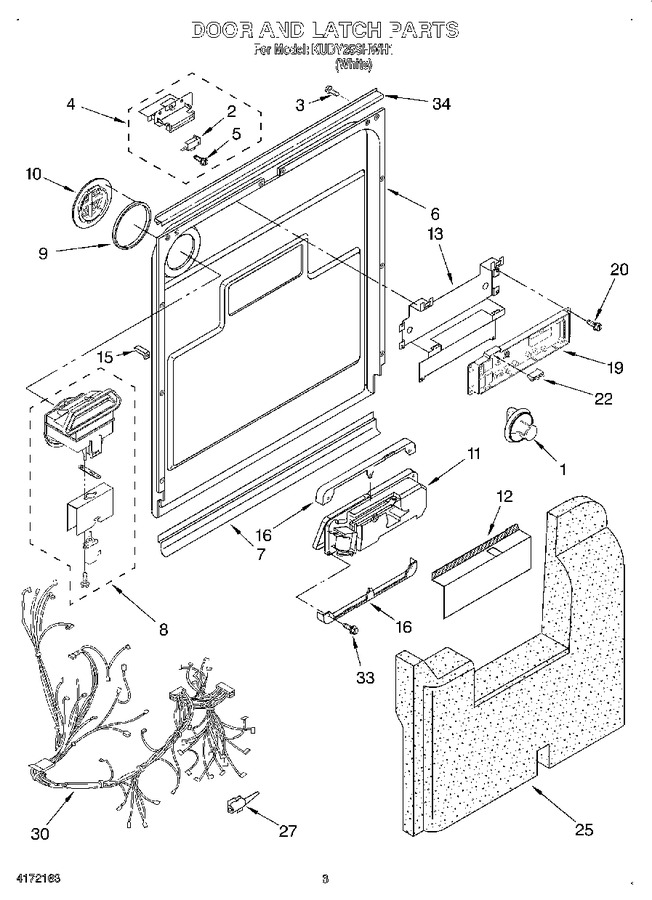 Diagram for KUDY25SHWH1