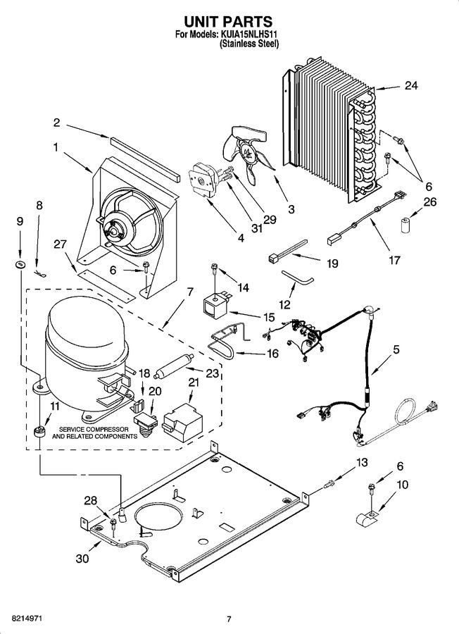 Diagram for KUIA15NLHS11