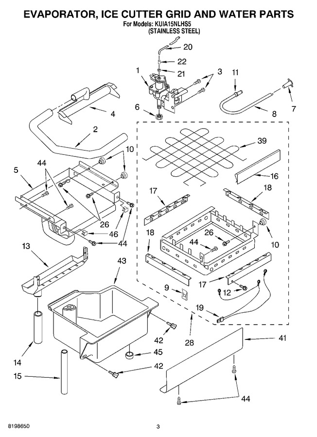 Diagram for KUIA15NLHS5