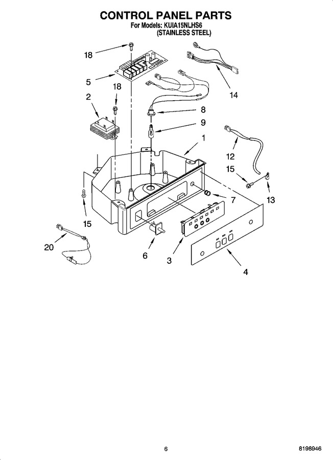 Diagram for KUIA15NLHS6