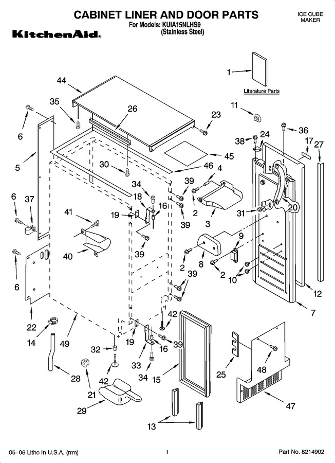 Diagram for KUIA15NLHS9