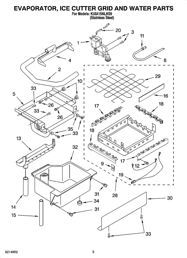 Diagram for KUIA15NLHS9