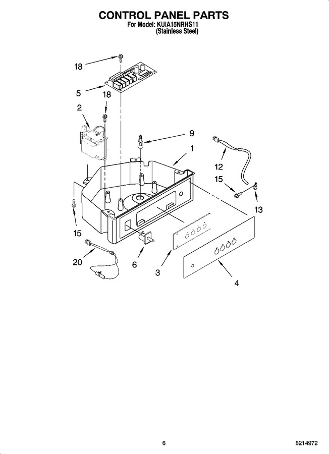 Diagram for KUIA15NRHS11