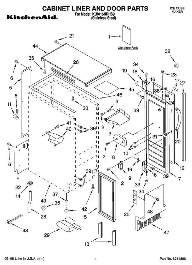 Diagram for KUIA15NRHS9