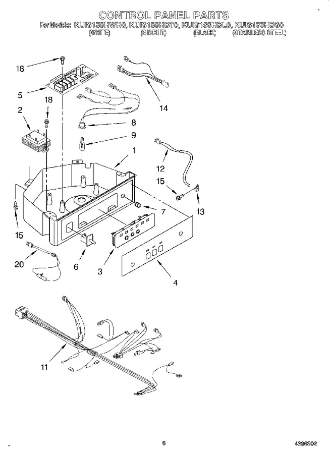 Diagram for KUIS155HBS0