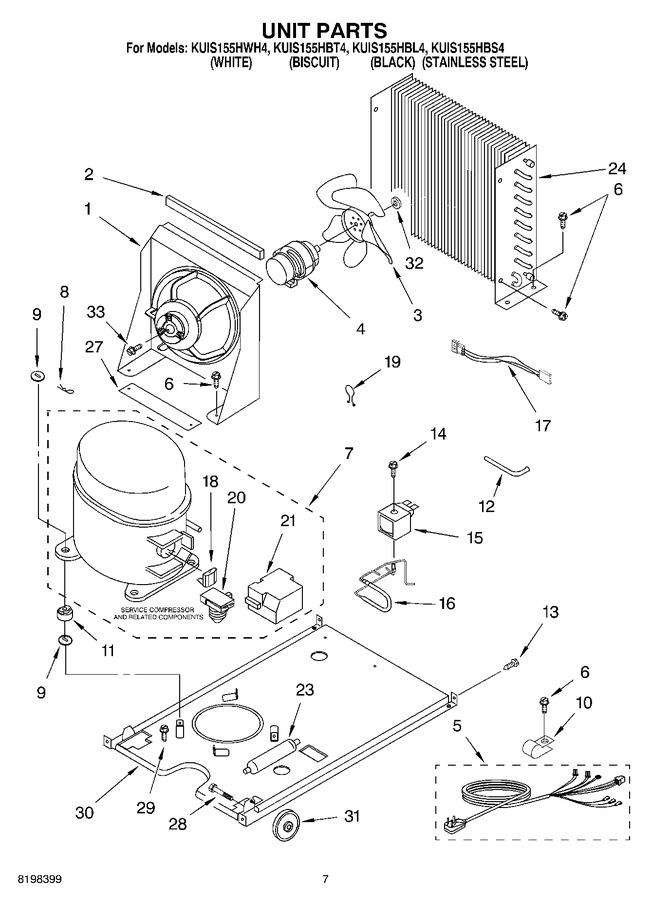 Diagram for KUIS155HBL4