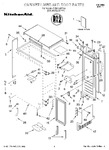 Diagram for 01 - Cabinet Liner And Door, Literature