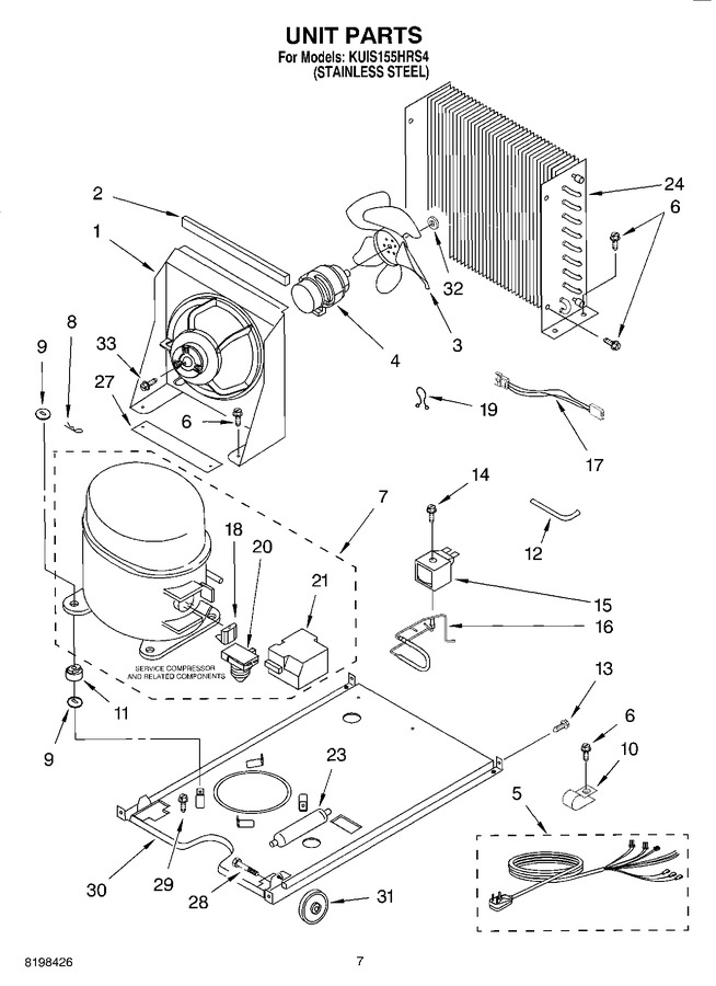 Diagram for KUIS155HRS4