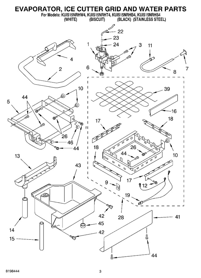 Diagram for KUIS15NRHW4