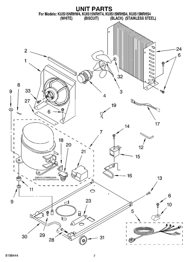 Diagram for KUIS15NRHW4