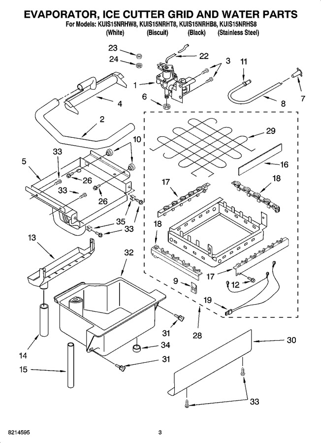 Diagram for KUIS15NRHW8
