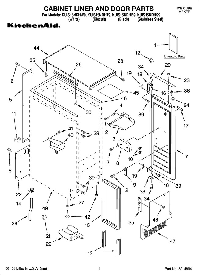 Diagram for KUIS15NRHB9