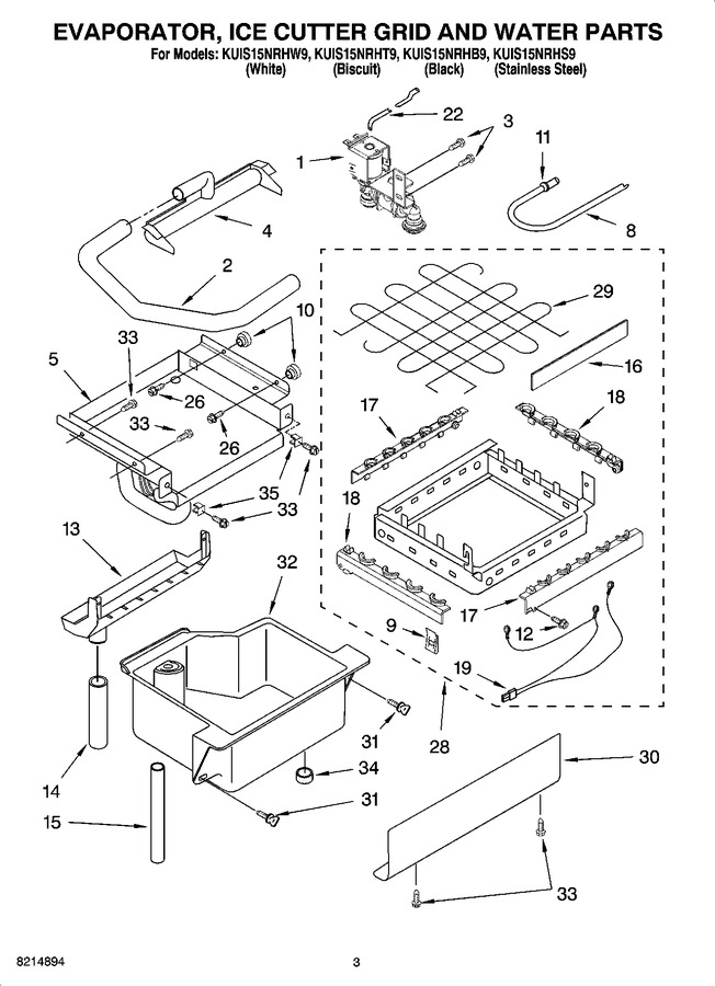 Diagram for KUIS15NRHW9