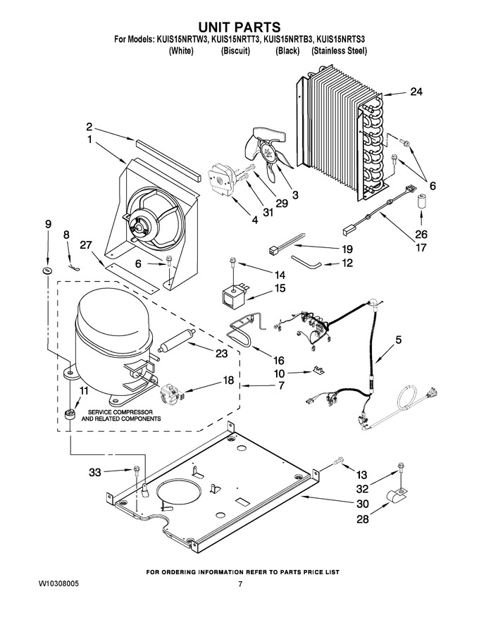 Diagram for KUIS15NRTW3