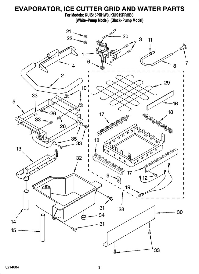 Diagram for KUIS15PRHW8