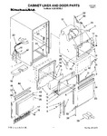 Diagram for 01 - Cabinet Liner And Door, Literature