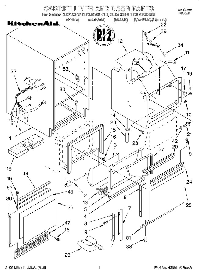 Diagram for KUIS185FBL1