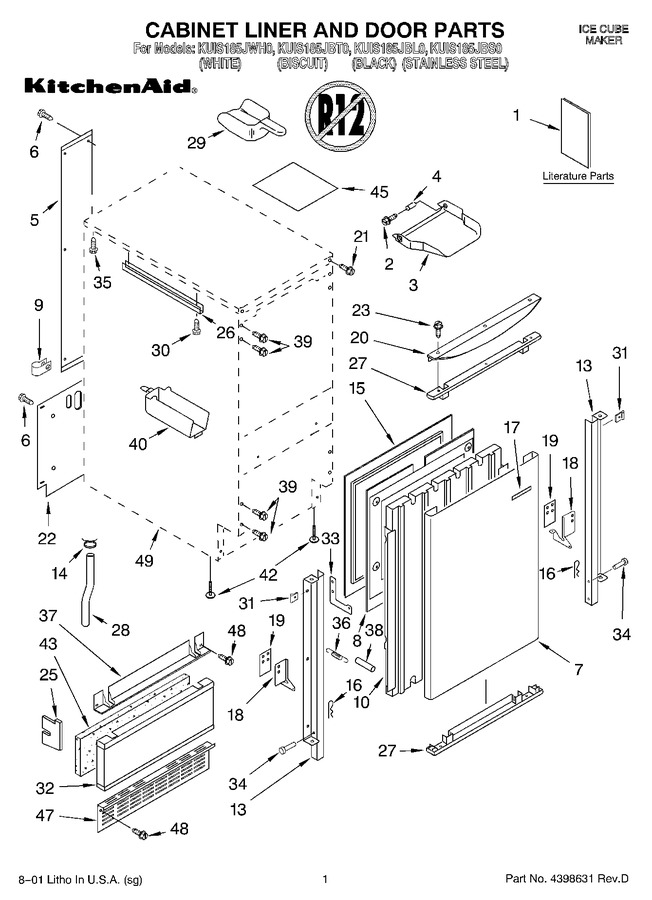 Diagram for KUIS185JBT0