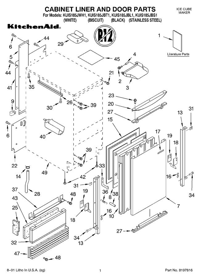Diagram for KUIS185JBL1