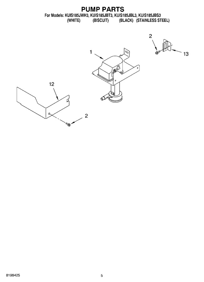 Diagram for KUIS185JBS3
