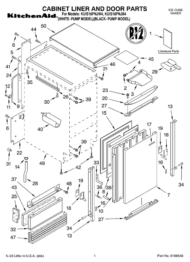 Diagram for KUIS18PNJW4