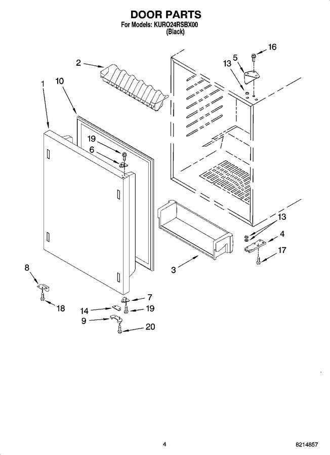 Diagram for KURO24RSBX00
