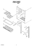 Diagram for 02 - Shelf Parts