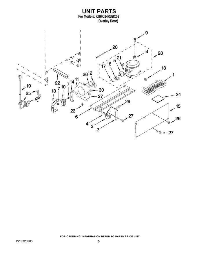 Diagram for KURO24RSBX02