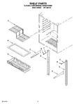 Diagram for 02 - Shelf Parts