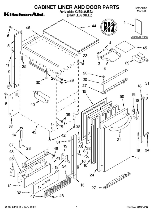 Diagram for KUSS185JSS3