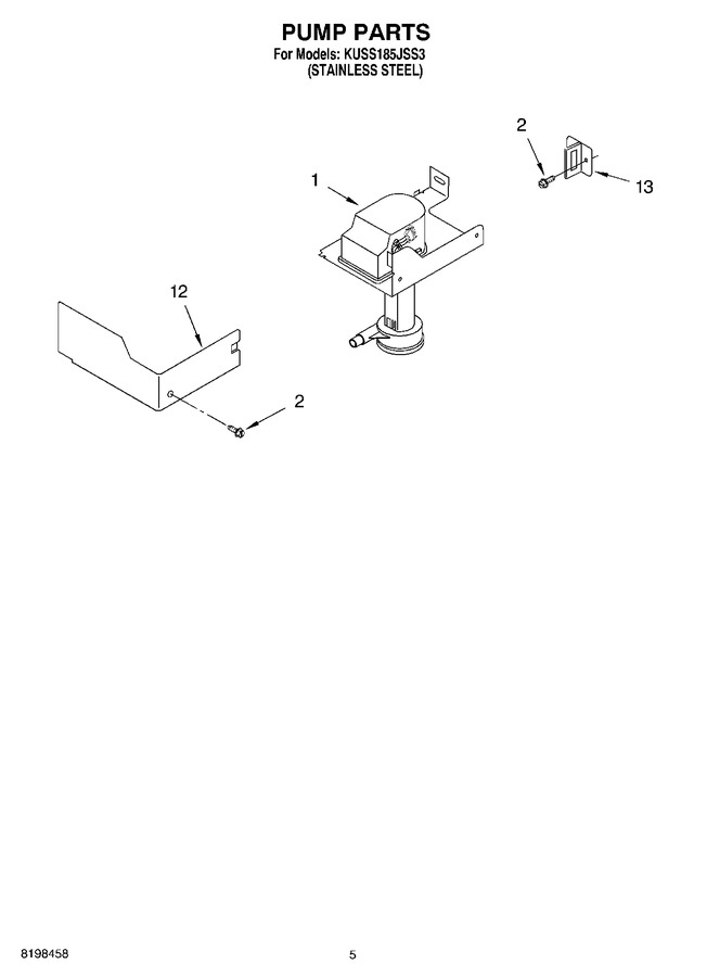 Diagram for KUSS185JSS3